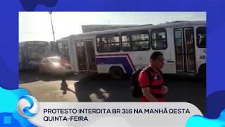 Roma News | Protesto interdita BR 316 na manhã desta quinta-feira