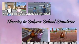 Theories in Sakura School Simulator || Rainbow Toni  ||