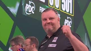 World Darts Championship 2024/25. Round 1 - Ryan Joyce v Darius Labanauskas.