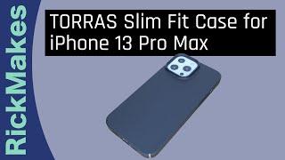 TORRAS Slim Fit Case for iPhone 13 Pro Max