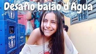 DESAFIO BALÃO D'ÁGUA (Vlog)!!!