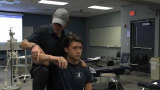 Seated Upper Thoracic Flexion Adjustment