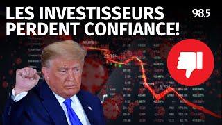 Pourquoi la bourse s’écroule malgré le recul de Trump?