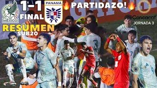 México SUB20 vs Panama SUB20 RESUMEN  !PARTIDAZO! • ESTAMOS EN CUARTOS DE FINAL   27.7.2024