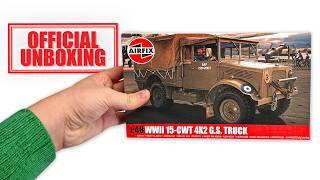 Offizielles Unboxing – Airfix | WWII 15-CWT 4x2 G.S. Truck (A03313A)