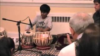 Arnav Seelam - Student of the Month - September 2011 - Tabla