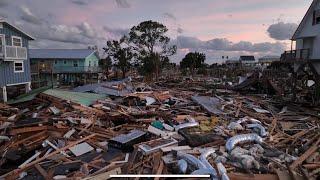 09-27-2024 Keaton Beach, FL - Destruction from Above - Storm Surge of Helene