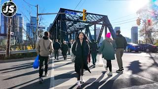 The Bentway & "Christmas" Market in November? | Toronto Walk (Nov 2024)