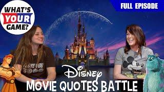 Disney Movie Quotes Battle | What's Your Game? S01E08