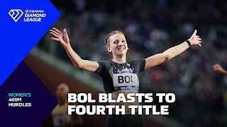 Femke Bol snaps up FOURTH Diamond Trophy in Brussels 400m hurdles - Wanda Diamond League 2024