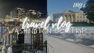 TRAVEL VLOG: WASHINGTON DC | first time on a plane, White House, The Wharf + more ️ 2024