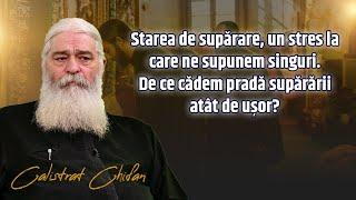 Starea de supărare, un stres la care ne supunem singuri. Părintele Calistrat Chifan