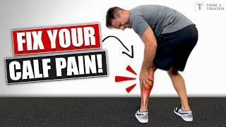 Fix Your Calf Pain! [Rehab Exercises For Calf Pain Relief]