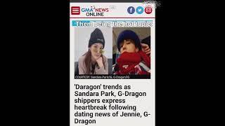 Gdragon and Dara are the new couple 🫶 #gdragon #dara #bigbang #jennie #taennie #taehyung #shorts