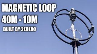 MAGNETIC LOOP 40M - 10M Built by 2E0ERO