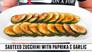 The EASIEST Zucchini Recipe with the BEST Flavor | Quick Recipe