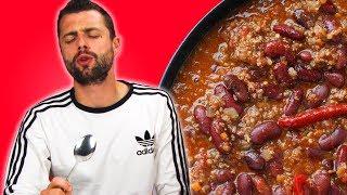 Irish People Taste Test American Chili