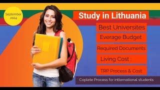 Study in Lithuania for International students | Study in Vilnius