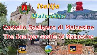 Castello Scaligero di Malcesine (Castle of Malcesine), Malcesine, Lake Garda, Veneto, Italy