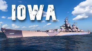 World of WarShips Iowa - 4 Kills 244K Damage