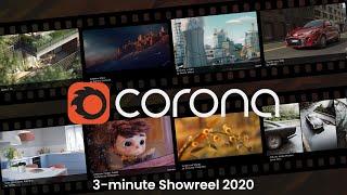 Corona Renderer 3-minute Showreel, 2020