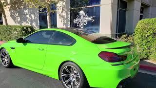 BMW Wrapped Avery Grass Green