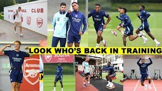 NoWLOOK Who's Back in Action TodayEleven Arsenal players spotted back in training pre-season