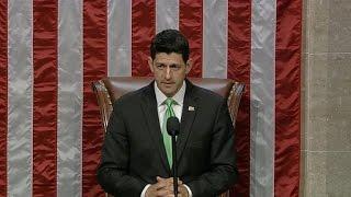 Democrats shout down Speaker Paul Ryan