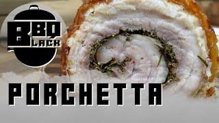 Porchetta cotta nel Barbecue ¦ BlackBQ