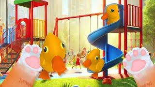 Building A PLAYGROUND For The DUCKLINGS! - I Am Cat VR