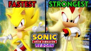 I Busted 7 SUPER SHADOW MYTHS In Sonic Speed Simulator