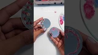 Diy Mirror #satisfying #art #diy #painting #drawing #shorts #mirror #gouache #aestheic