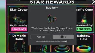 Getting Catalog Avatar Creator Bunny Ears