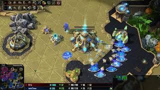 99,000 APM AI MACRO! - SC2 AI - Eris vs miniToss