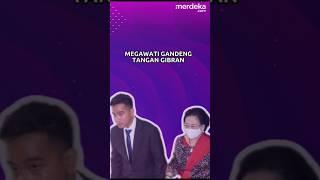 Ketum PDIP Megawati dan Gibran Gandeng Tangan, Kode Buat Pilgub DKI? #merdekadotcom #gibran