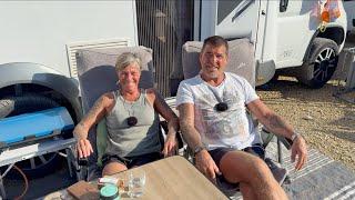 7.50m mobile home instead of a new house: Patty (58) & Andy (57) have been living in the Mobilvet...