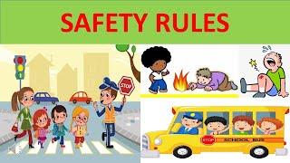 SAFETY RULES FOR KIDS || EDUCATIONAL VIDEO FOR CHILDREN