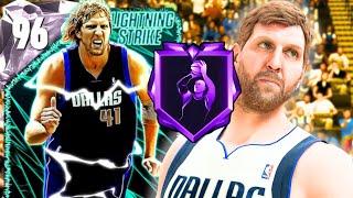 PINK DIAMOND DIRK NOWITZKI GAMEPLAY IN NBA2K25 MYTeam!! SO MUCH FUN