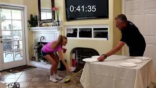 Minute to Win it with Jenna