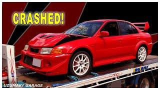 2000 Mitsubishi Lancer Evolution VI Tommi Makinen Edition Restoration Project in my Backyard!