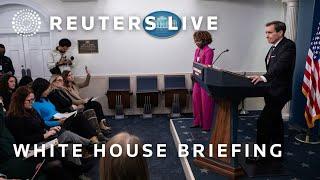 LIVE: White House briefing with Karine Jean-Pierre, John Kirby