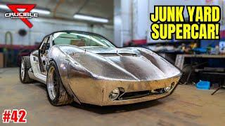 $500 Junkyard Supercar: Flare Fabrication! (Project Jigsaw #42)