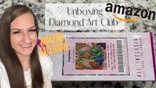 Unboxing Diamond Art Club Amazon Exclusive “Naptime” by Randal Spangler!