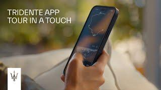 Maserati Tridente App - Experience the Trident in a Touch