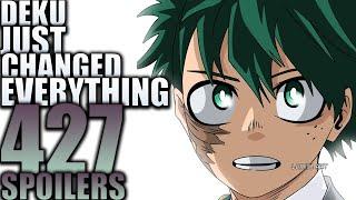 DEKU JUST CHANGED EVERYTHING / My Hero Academia Chapter 427 Spoilers