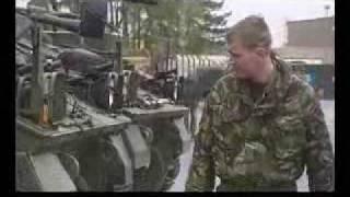 British Army - Warrior Rear Door Horror