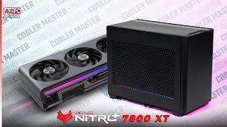 NR200P mini itx pc build with ASUS ROG STRIX X670E-I | 7800X3D | SAPPHIRE NITRO+ RX 7800XT