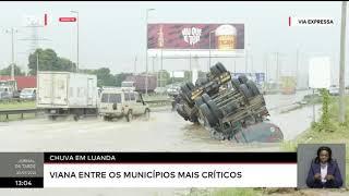 Chuva em Luanda - Viana entre os municípios mais críticos