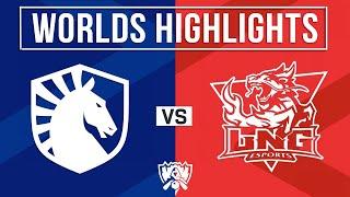 TL vs LNG Full Highlights | Worlds 2024 Swiss Stage | Team Liquid vs LNG Esports