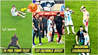 De Paul's Hilarious Outburst! Messi Jersey Swap & Wild Argentina Celebrations vs Canada